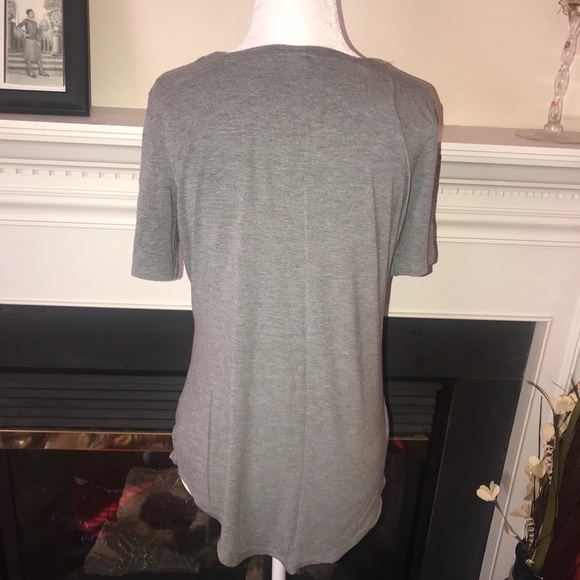 Old Navy | Charcoal Grey Short Sleeve T-shirt - Picture 4 of 6